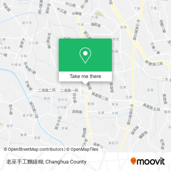 老巫手工麵線糊 map