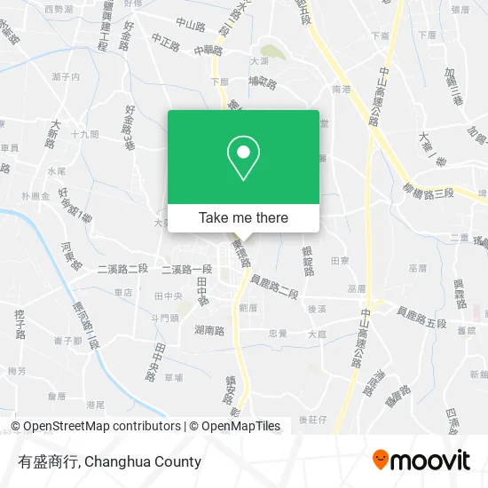 有盛商行 map