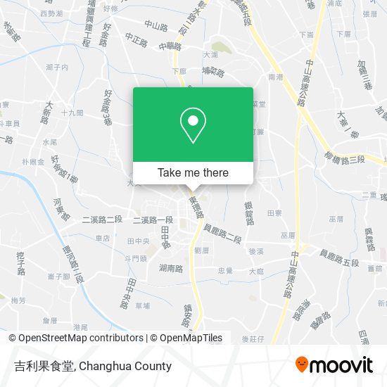 吉利果食堂 map