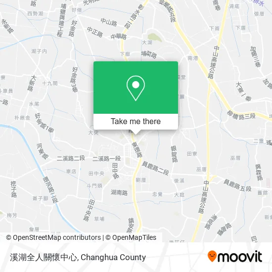 溪湖全人關懷中心地圖