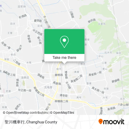 聖川機車行地圖