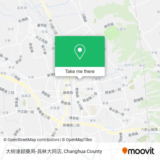 大樹連鎖藥局-員林大同店 map