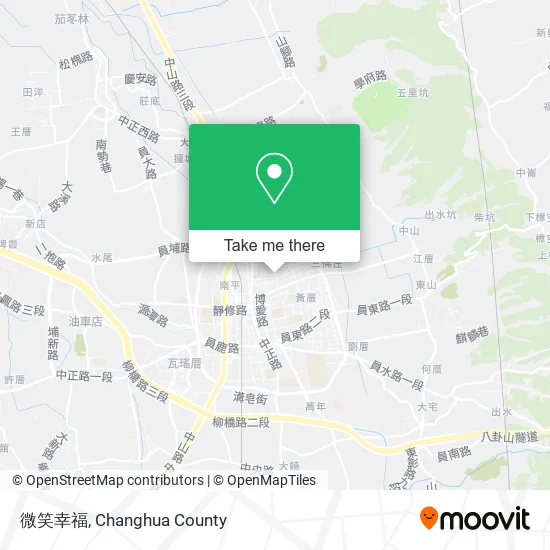 微笑幸福地圖