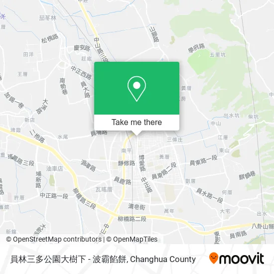 員林三多公園大樹下 - 波霸餡餅地圖