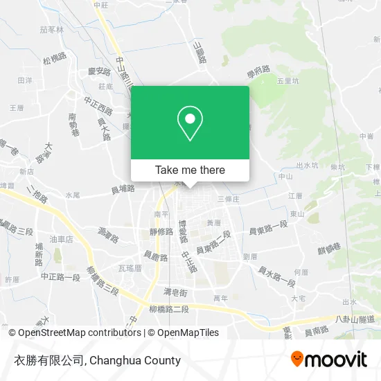 衣勝有限公司 map