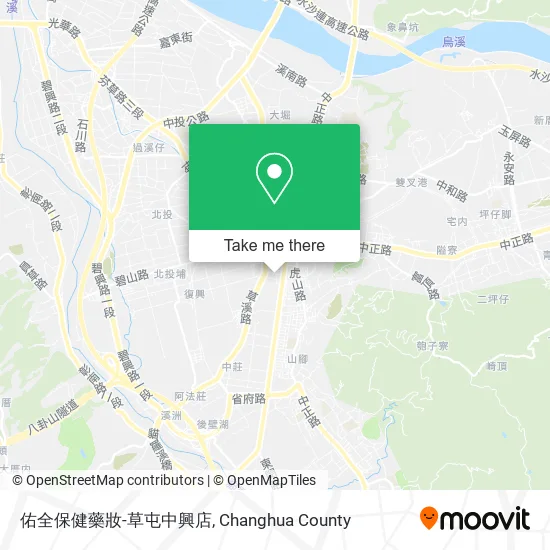 佑全保健藥妝-草屯中興店 map