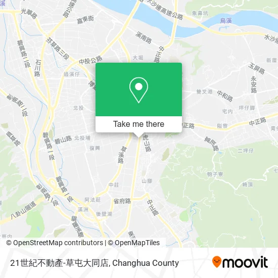 21世紀不動產-草屯大同店 map