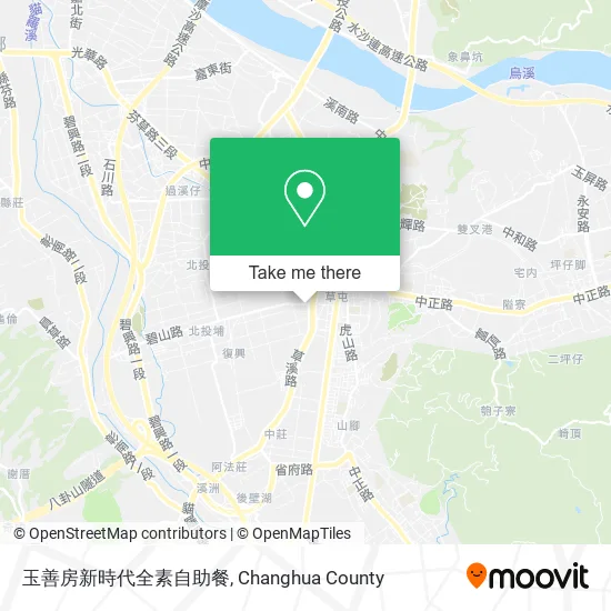 玉善房新時代全素自助餐 map