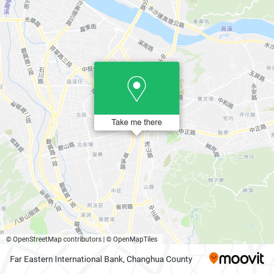 Far Eastern International Bank map