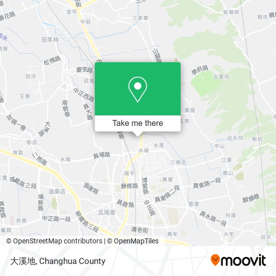 大溪地 map