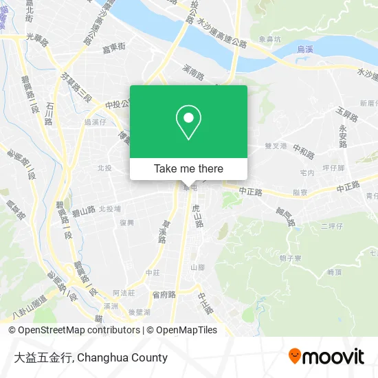 大益五金行地圖