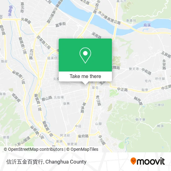 信沂五金百貨行地圖