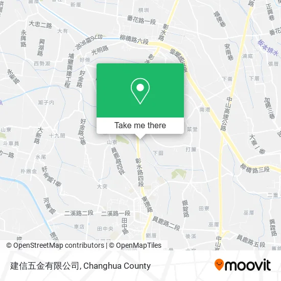 建信五金有限公司 map