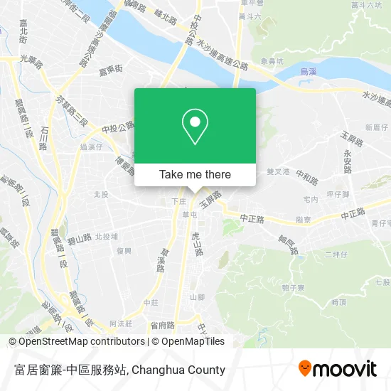 富居窗簾-中區服務站 map