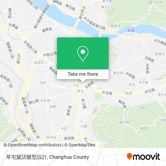 草屯髮語髮型設計地圖