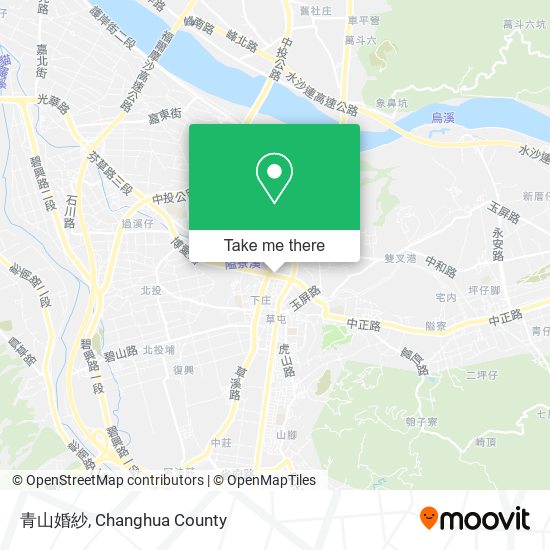 青山婚紗 map