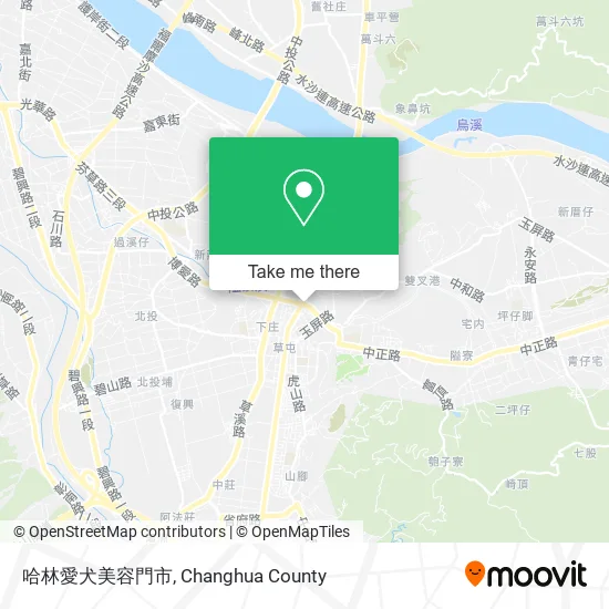 哈林愛犬美容門市地圖