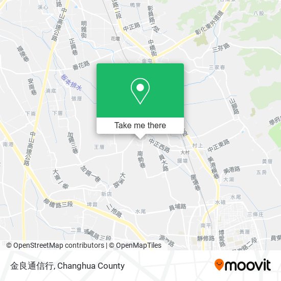 金良通信行地圖