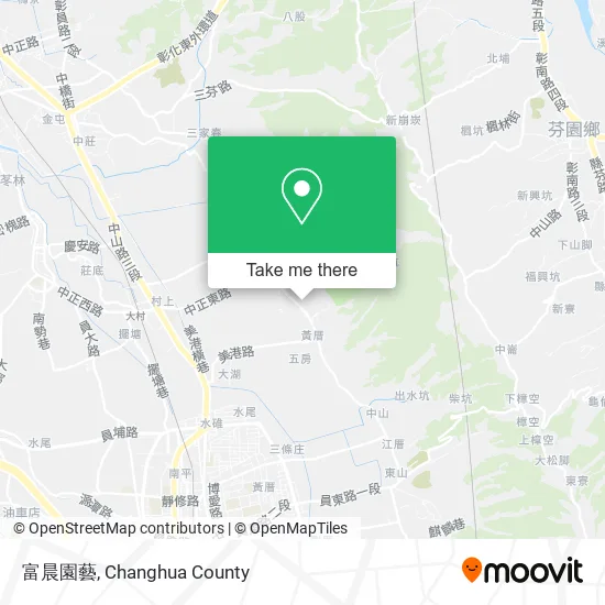 富晨園藝地圖