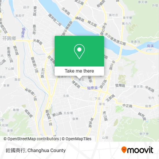 銓國商行 map