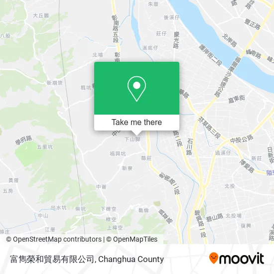 富雋榮和貿易有限公司地圖