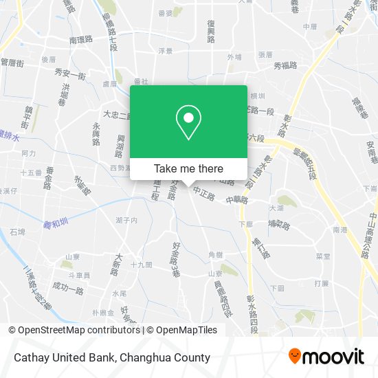 Cathay United Bank map