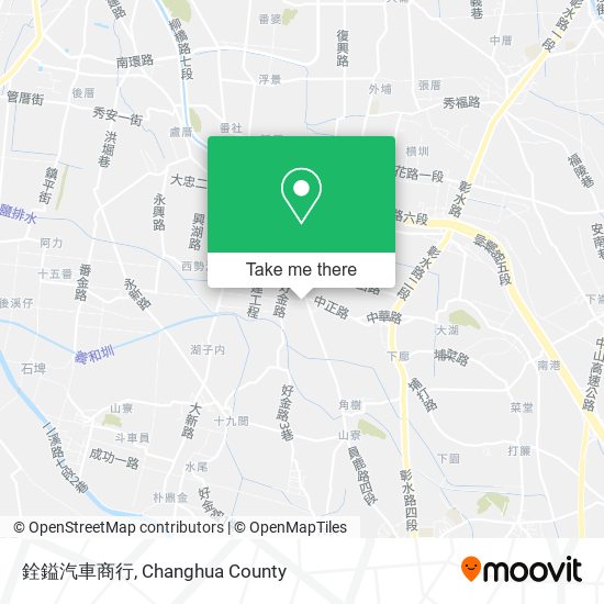 銓鎰汽車商行 map