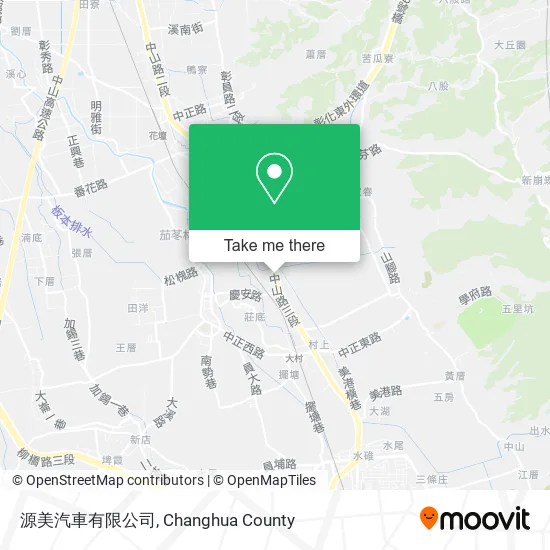 源美汽車有限公司 map