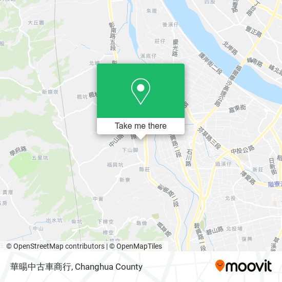 華暘中古車商行地圖