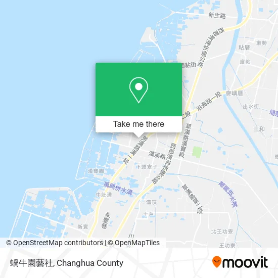 蝸牛園藝社 map