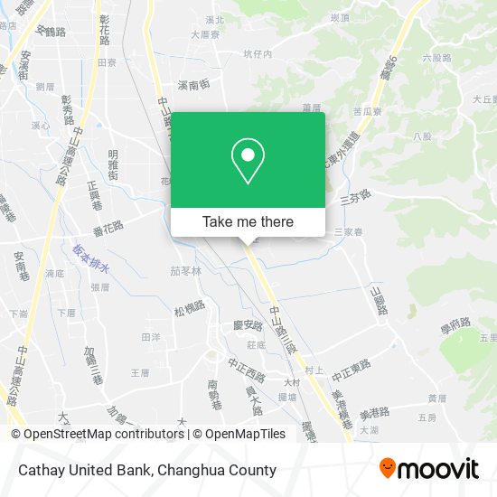 Cathay United Bank map