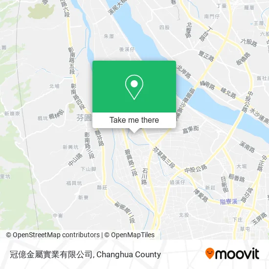 冠億金屬實業有限公司 map