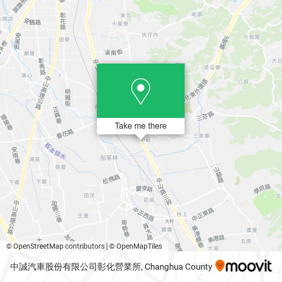 中誠汽車股份有限公司彰化營業所 map