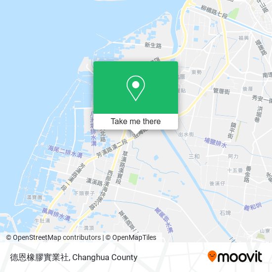 德恩橡膠實業社地圖