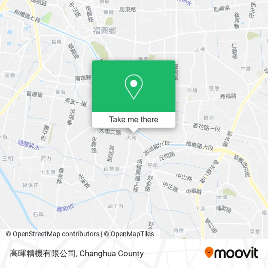 高暉精機有限公司 map