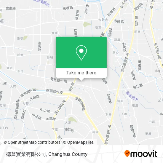 德菖實業有限公司 map