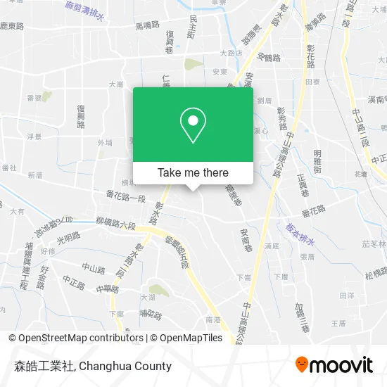 森皓工業社 map