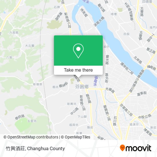 竹興酒莊 map