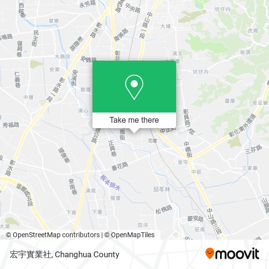 宏宇實業社地圖