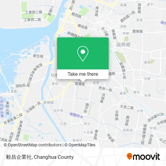毅昌企業社地圖