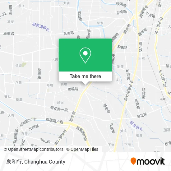 泉和行地圖