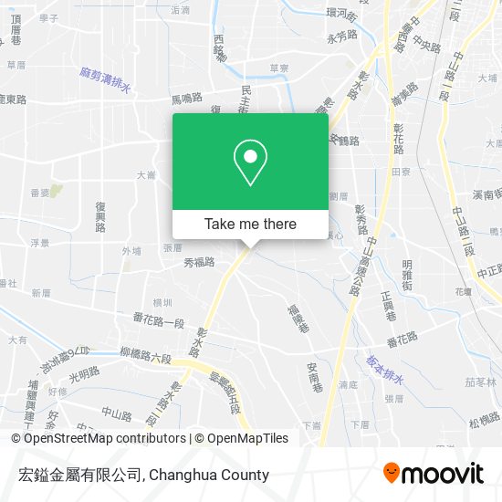 宏鎰金屬有限公司 map