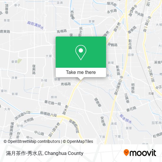滿月茶作-秀水店 map