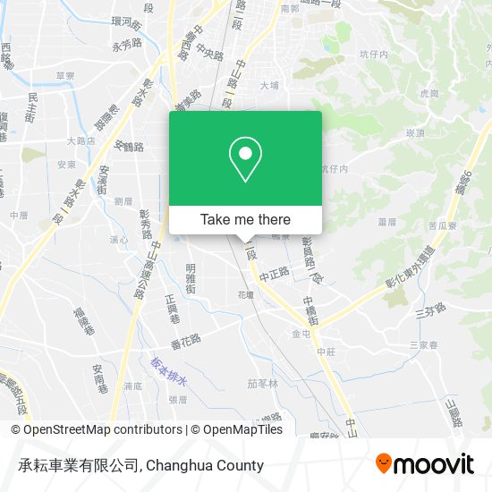 承耘車業有限公司地圖