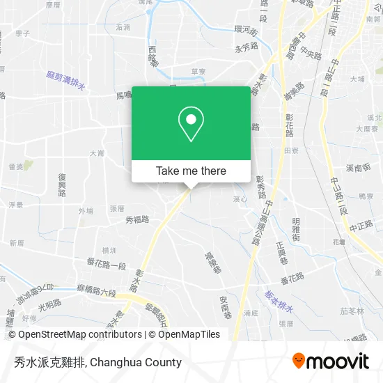 秀水派克雞排地圖