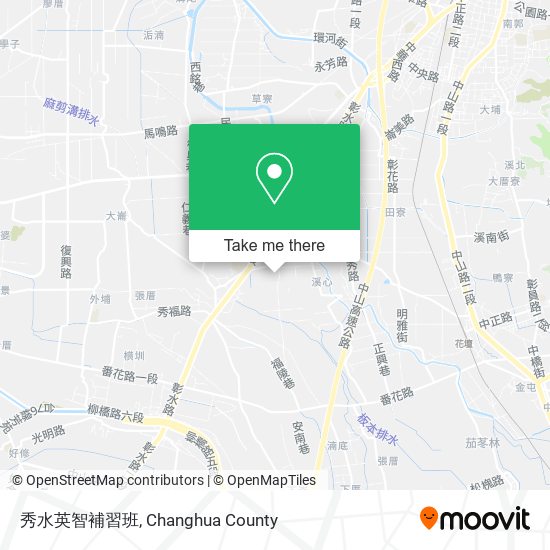 秀水英智補習班 map