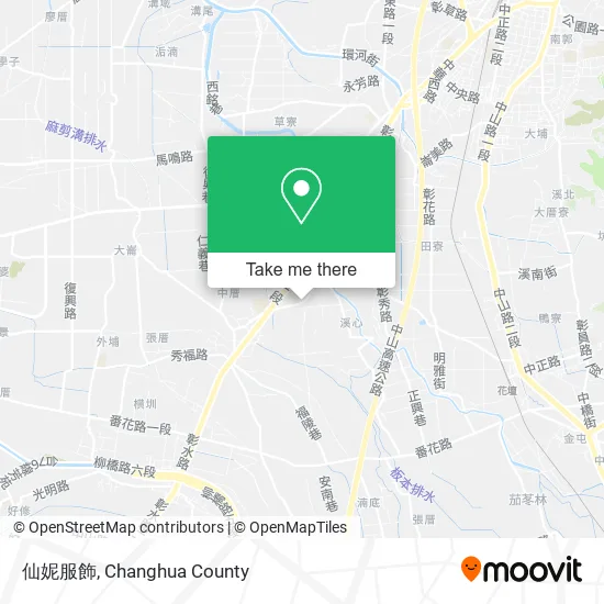 仙妮服飾地圖
