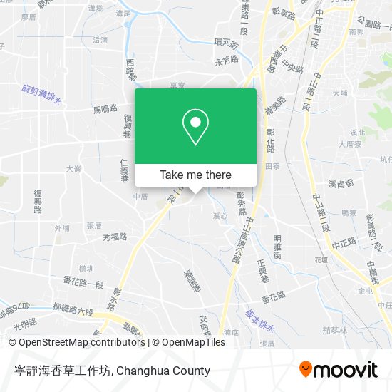 寧靜海香草工作坊 map