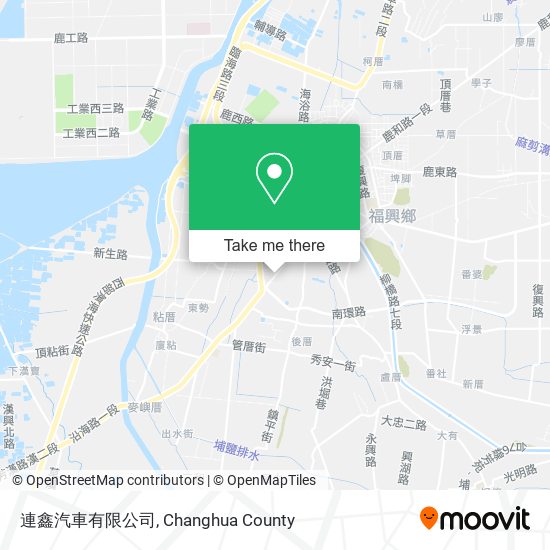 連鑫汽車有限公司地圖