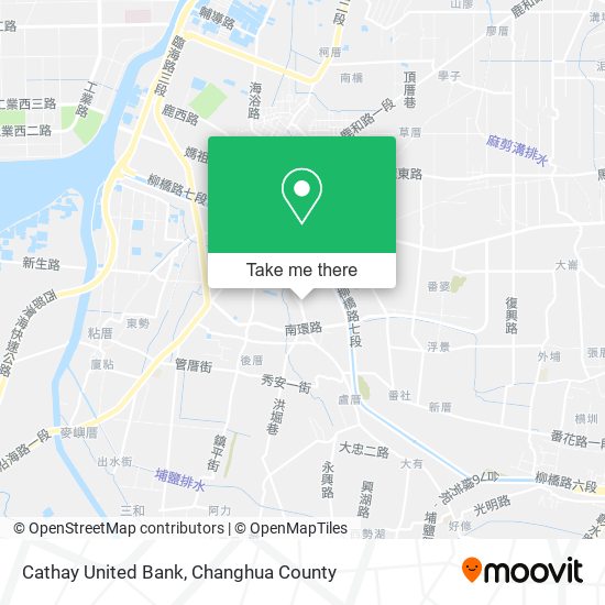 Cathay United Bank map